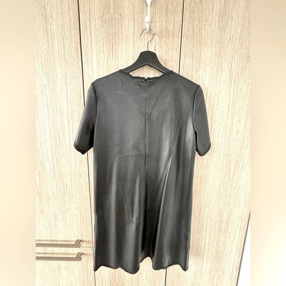 Zara Faux Leather Dress - Picture 2 of 2